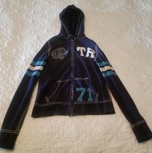 True Religion zip up hoddie
